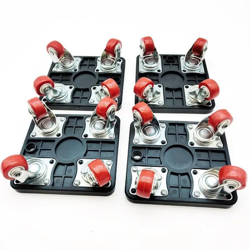 Heavy Furniture Mover Dolly Set with Lifter 360° Rotation 5-Wheel Furniture Dollies Heavy Stuff Moving Tool Set Kitchen Cabinet image 5