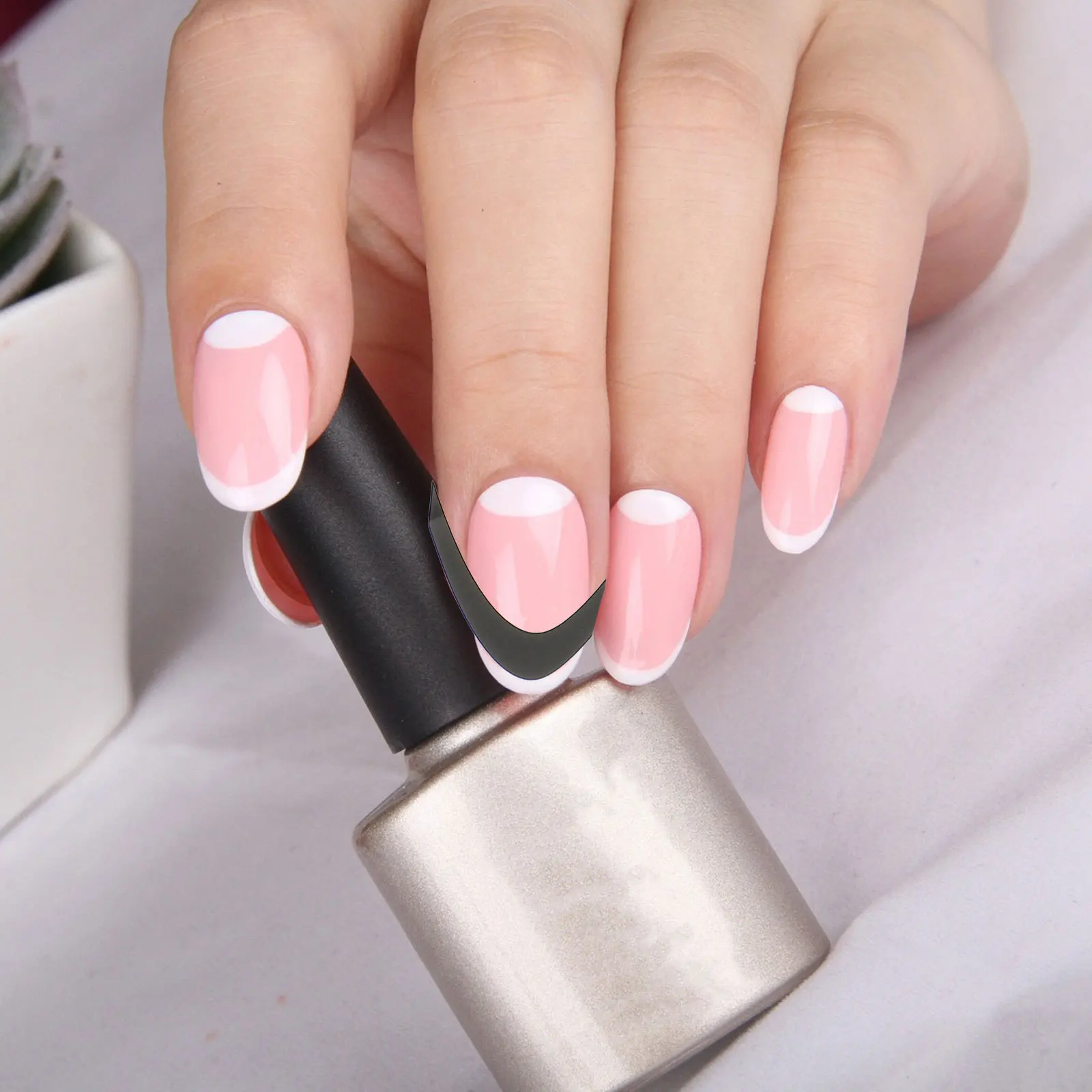 

Manicure Stickers Art Tools For Accurate French Tip Design Adhesive Guides For Natural Artificial Nails French Tip Nail