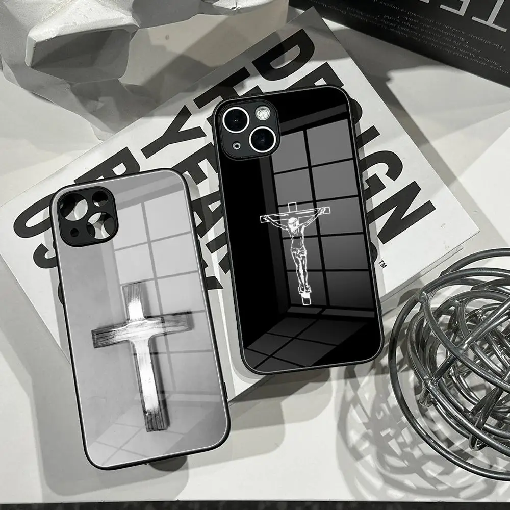 

Verse of The Christian Bible Jesus Phone Case For iPhone 17 16 15 14 13 12 11 Pro Max Mini SE 7 8 Plus Air Shockproof Hard Cover