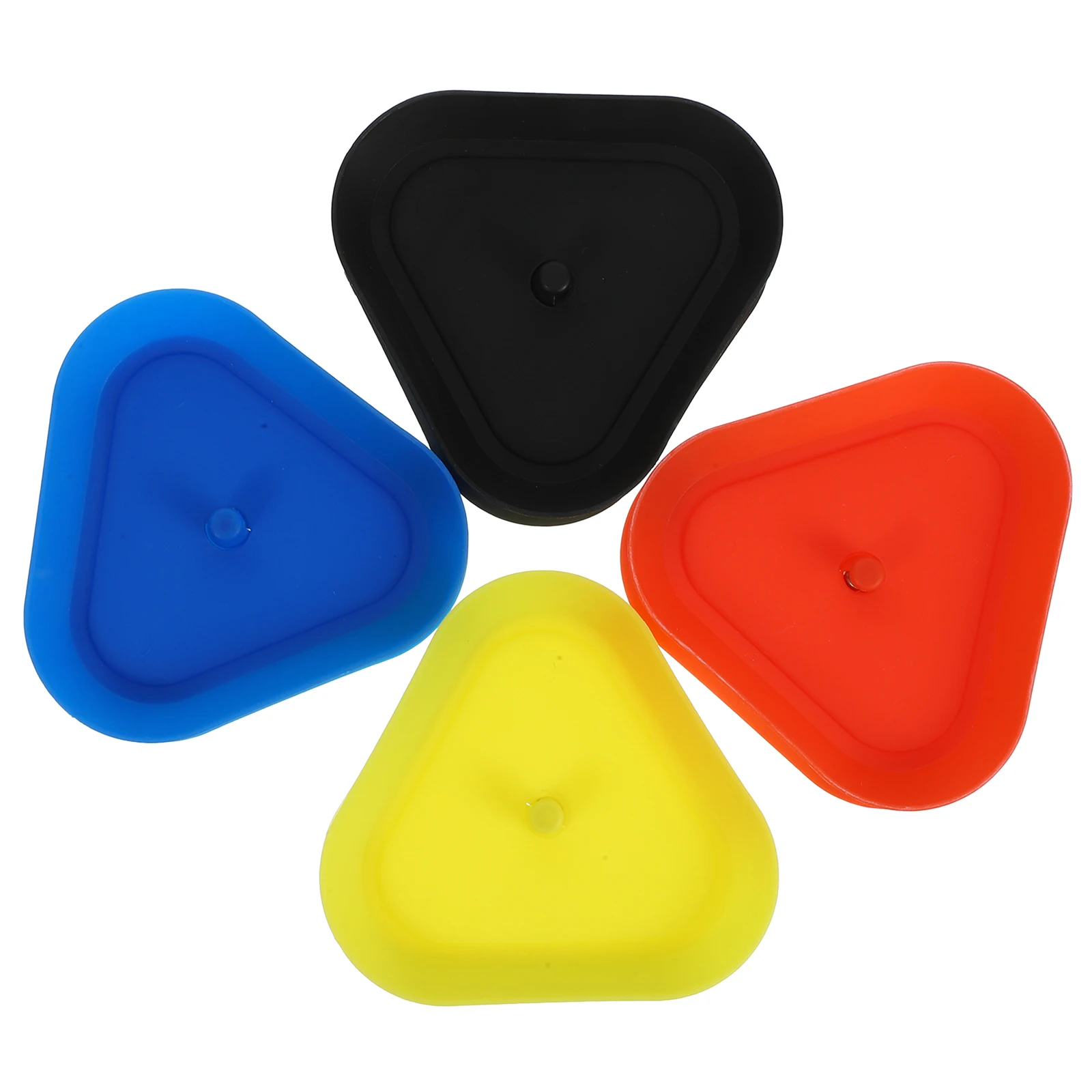 4 Pcs Kid Hand Hold Card Device Playing Holder for Seniors Deck Abs Game Stands