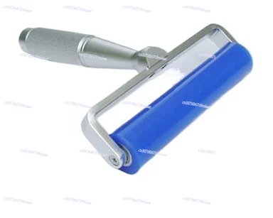 

High viscosity silicone manual dust removal reel silicone roller dust removal sticky rubber roller