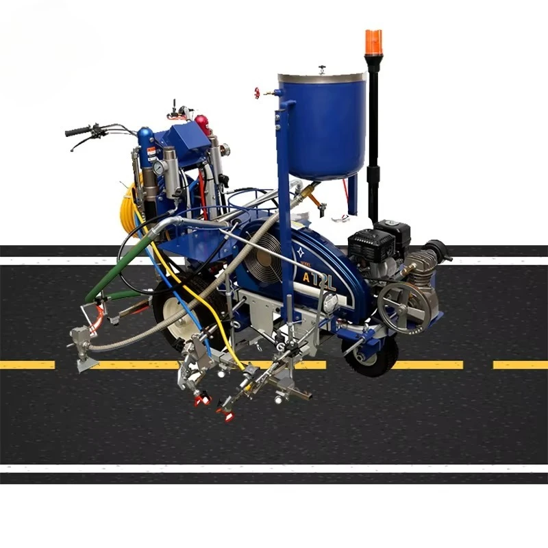 Roadway Line Marking Unit Anti Slip Paint Sprayer Machine for Parking Ramps Wet Surfaces Safety Enhancement Customized Price