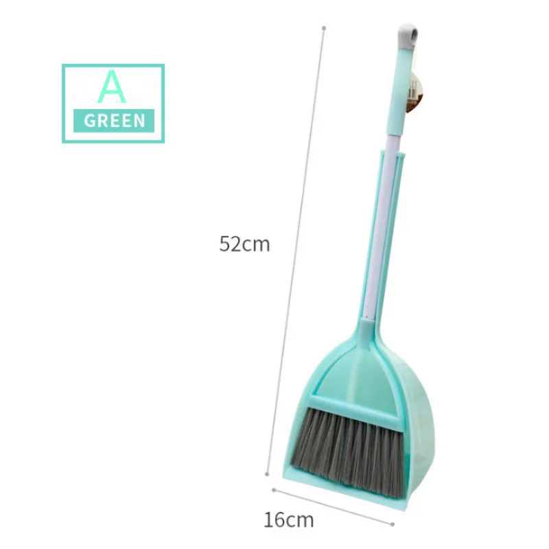 Brinquedos infantis Casa Ferramentas de limpeza, Mini Simulação Vassoura, Mop Dustpan Set, Jardim de Infância Finja Brincar, Brinquedos Varrendo Combinação