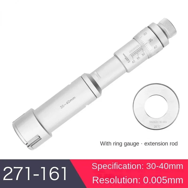 Digital Display inside Micrometer High Precision. Three-Claw Digital Display Internal Measuring Micrometer Grasping Aperture Sca