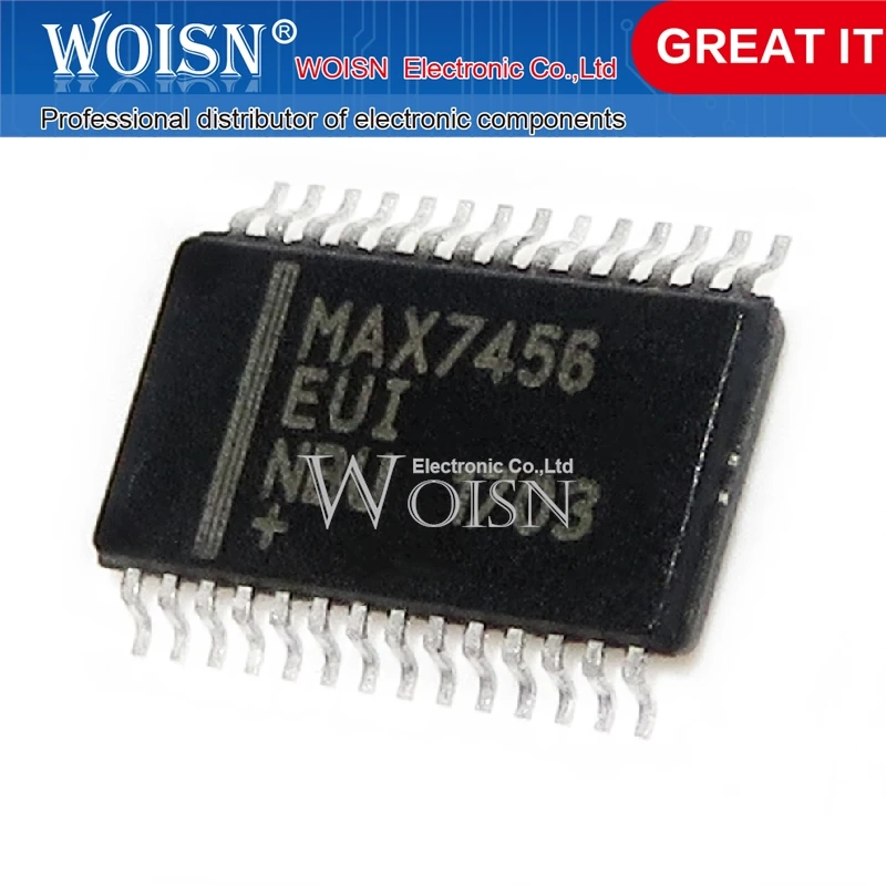 

5PCS MAX7456EUI MAX7456 TSSOP-28