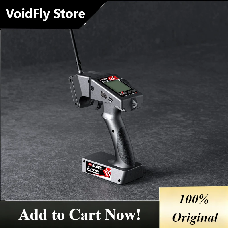 VoidFly RadioLink RC6GS V3 RC Radio Transmitter 600 Meters Control Distance Gyro Integrated Built-In Real-time Telemetry For RC