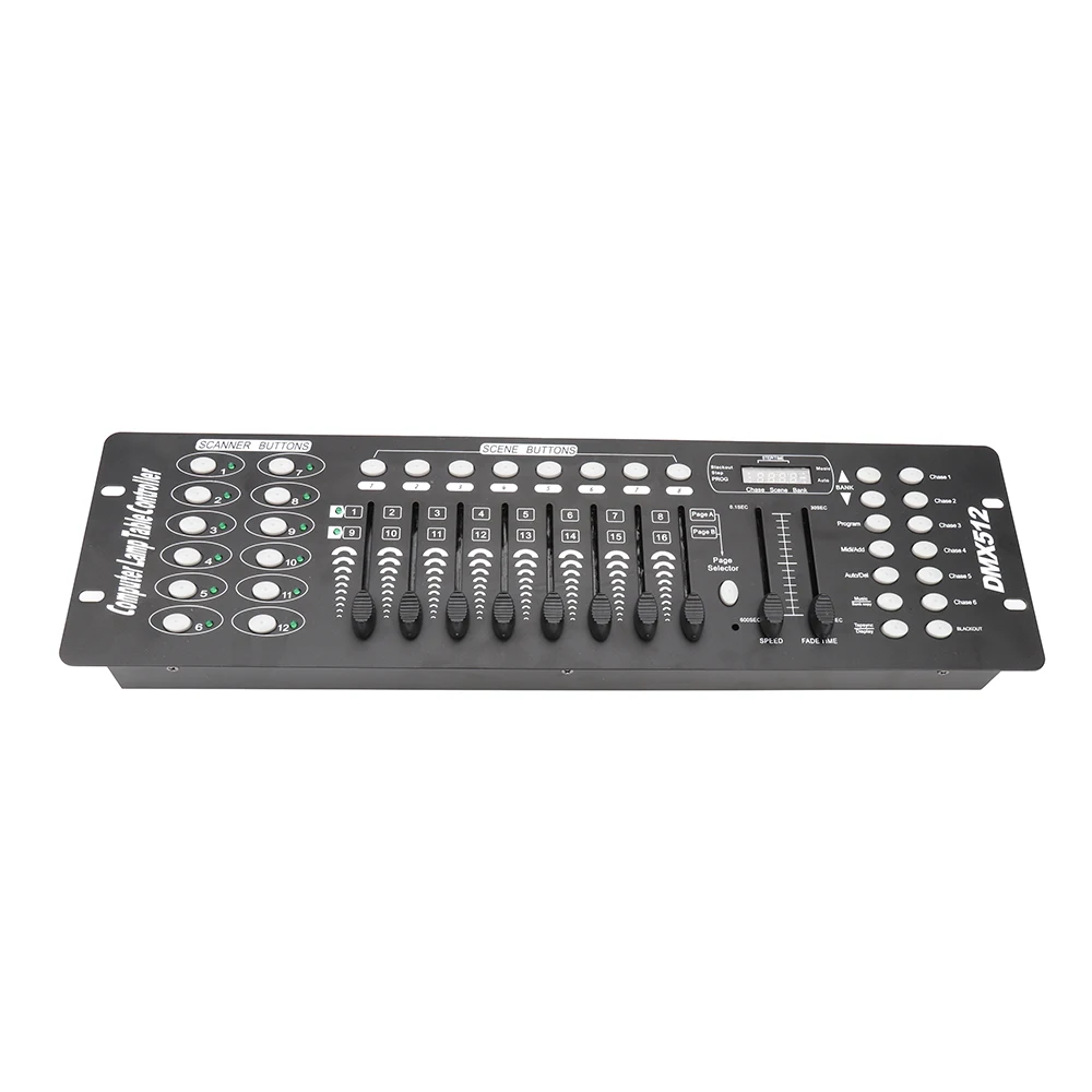 

192 DMX-контроллера DJ-оборудование DMX 512, MIDI-оператор для светодиодной подсветки Par с подвижной головкой, DJ-дискотека, клуб, бар, живые концерты