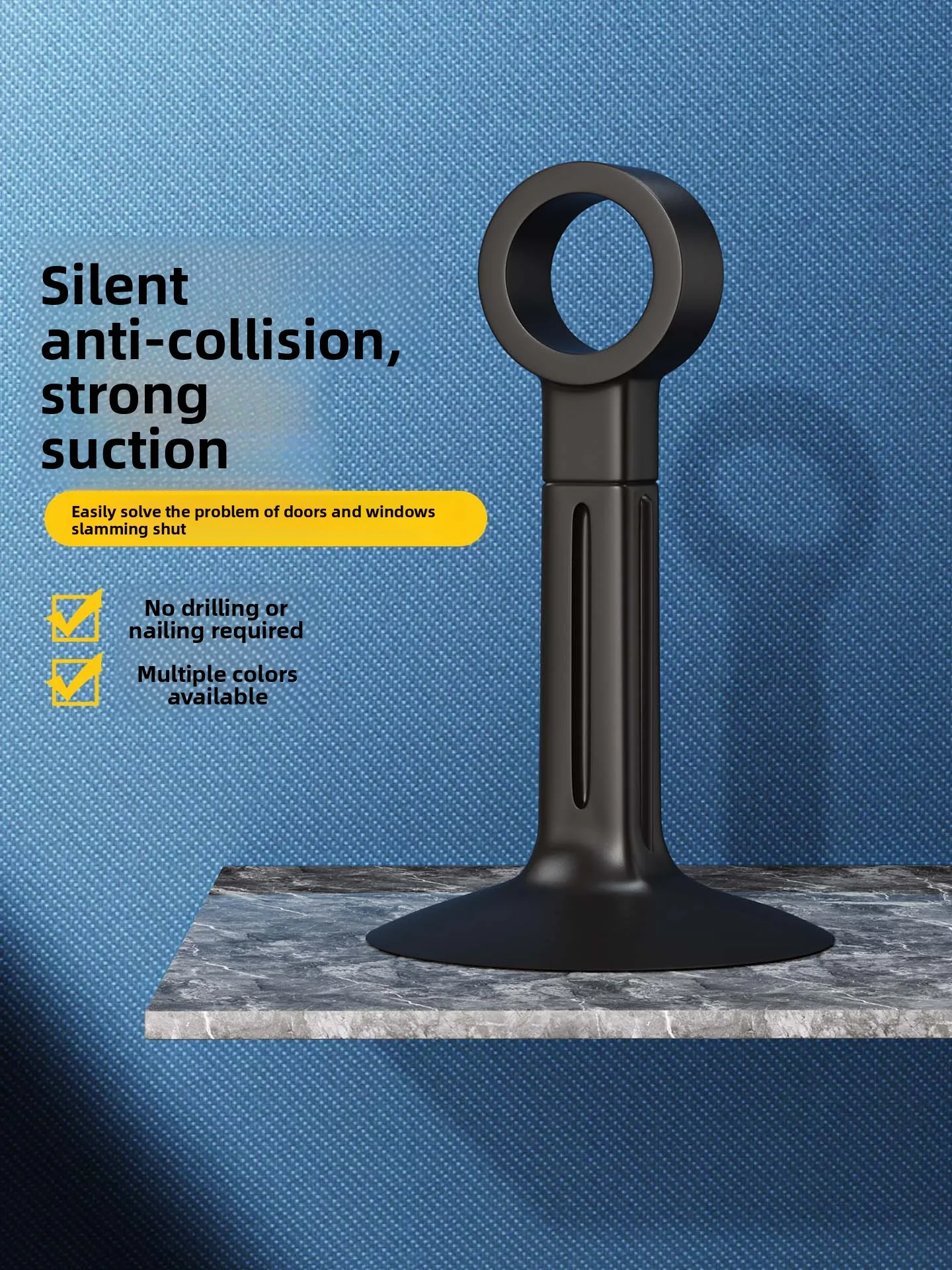 

Дверная накладка против ворса, оконная ручка, расширенная дверная пробка, мягкая резиновая присоска против падения, бытовые аксессуары Se