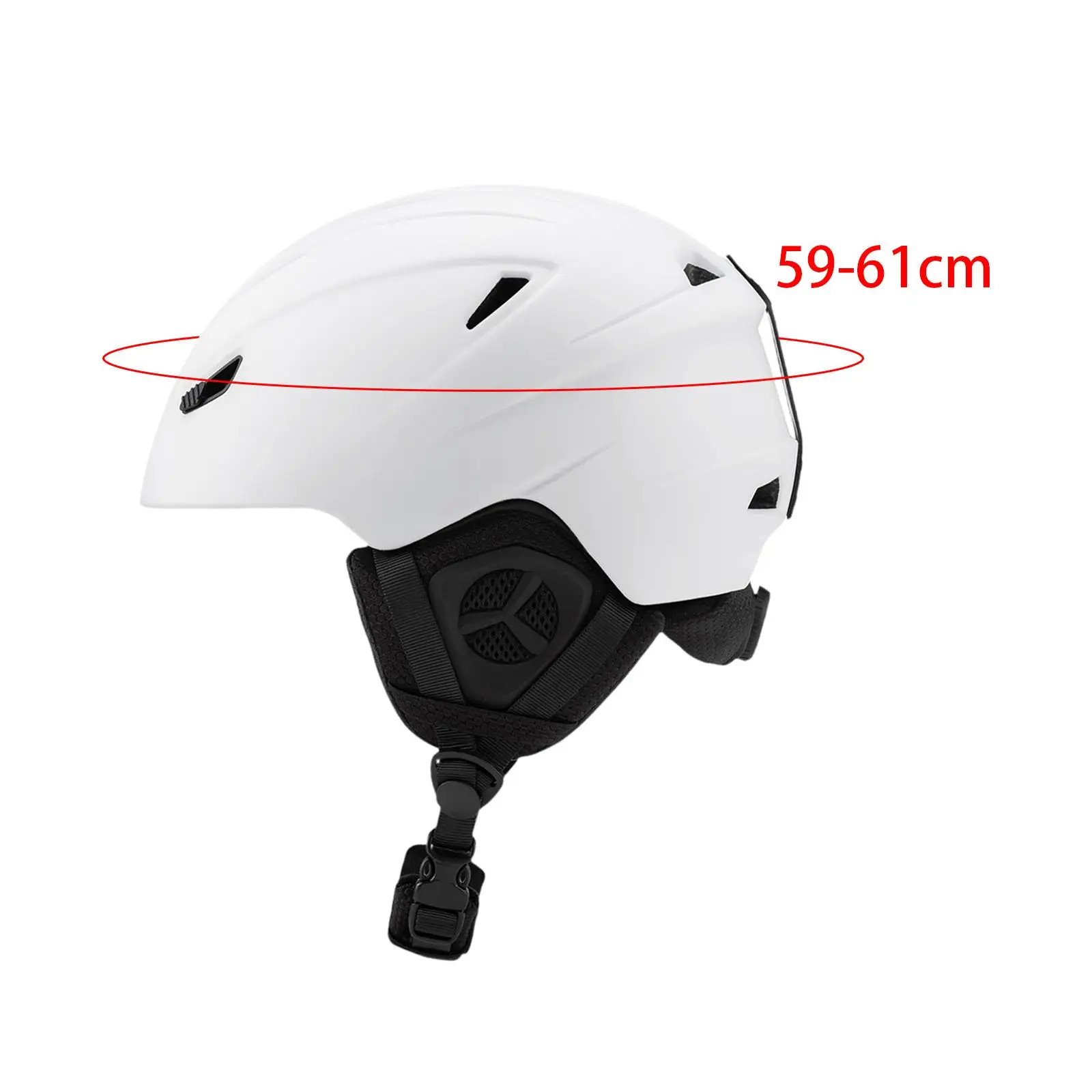 Snow Ski Helmet Portable Comfortable Impact Resistance Sports Helmet for Biking Cycling Rock Climbing Mountain Road Biker Kids