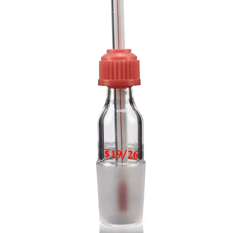 Screw thermometer sleeve O-shaped fluorine rubber gasket anti-slip sealing acid and alkali flask consumables
