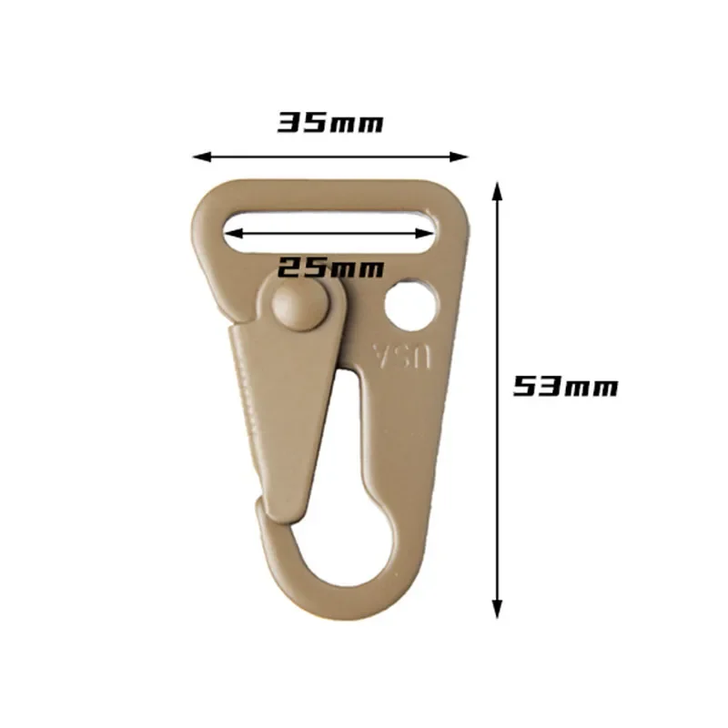 Olecranon MK2 hebilla táctica de metal con cierre rápido y seguro - imagen 3