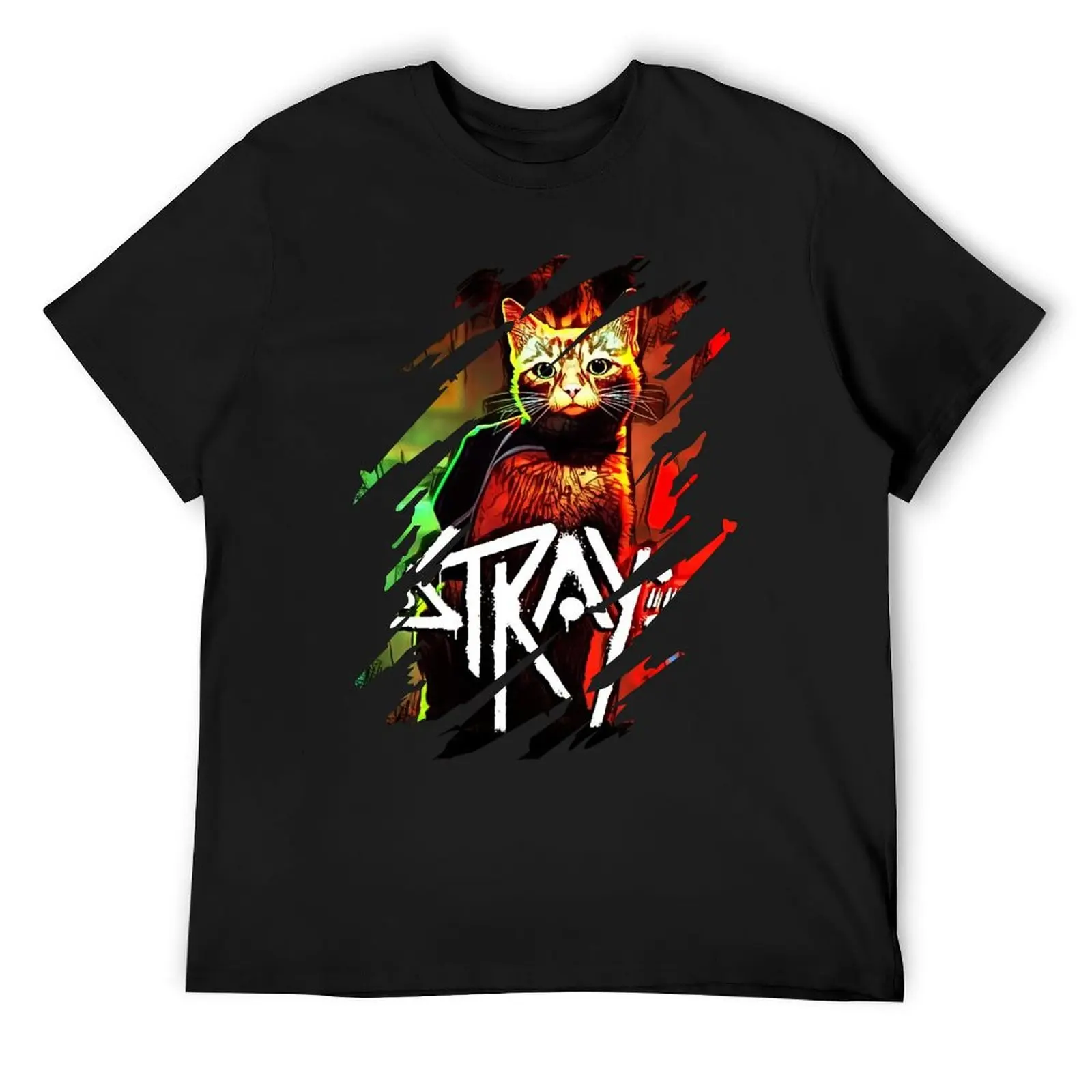 

Stray Game, Cool Design T-Shirt new edition T-shirts man blue archive shirts men
