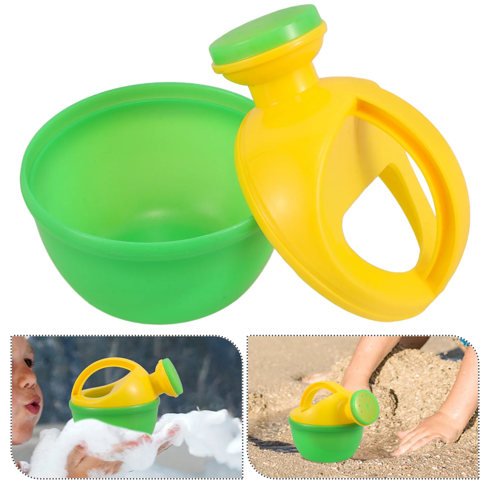 Water Toys Small Plastic Watering Can Cans for Kids Beach Sprinkler Kettle Toddler Baby Child Garden Gardening