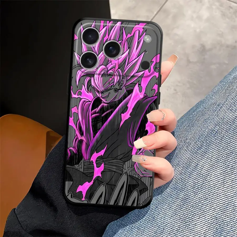 Case for iPhone 17 Pro Max XS XR 13 Mini Air 16 12 11 15 Plus SE 14 7 8 Funda Phone Cover DD-ragonS B-allS Goku view 6