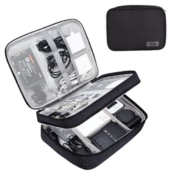 Borsa portaoggetti per cavi custodia per Organizer per accessori elettronici digitali impermeabili custodia per Organizer per cavi da viaggio portatile per caricabatterie per cavi