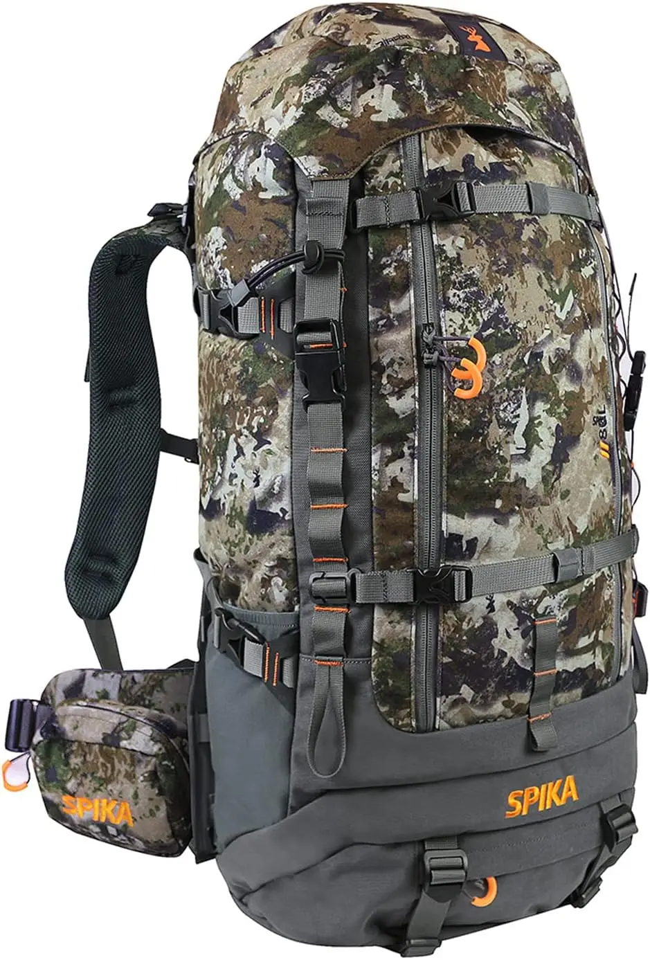 Backpacks for Men,Internal Frame Hunting Pack with Rifle Holder,40L/80L + Extendable Capacity for Bow Rifle Gun