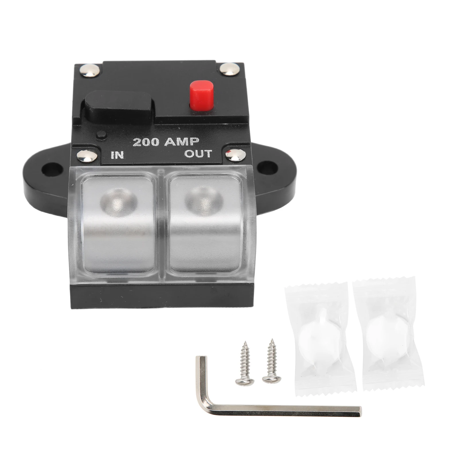 Circuit Breaker ABS Car Marine Boat Speaker Circuit Breaker Trolling with Accessory Kit for Circuit Protection 200A