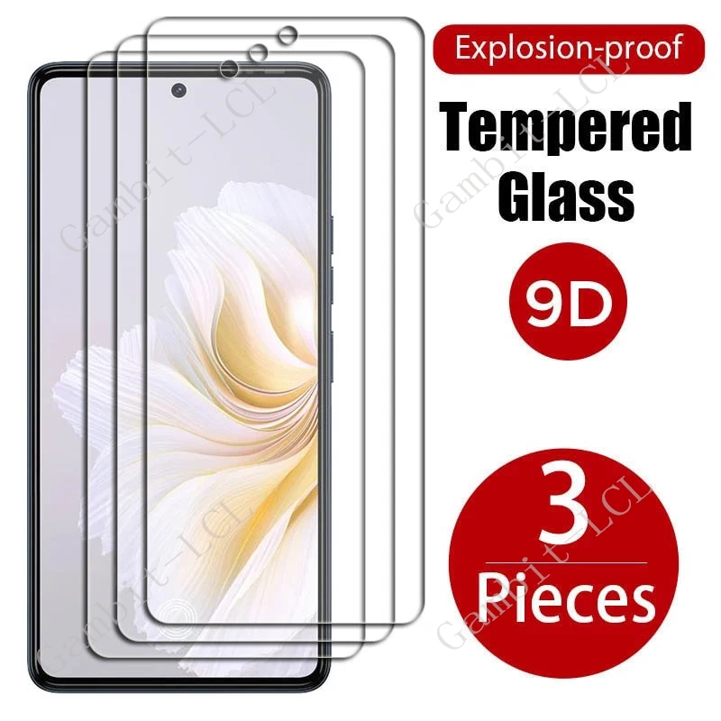 3PCS For Tecno Camon 30  Tempered Glass Protective On TecnoCamon30 Camon30 5G 4G CL6 CL7 6.78