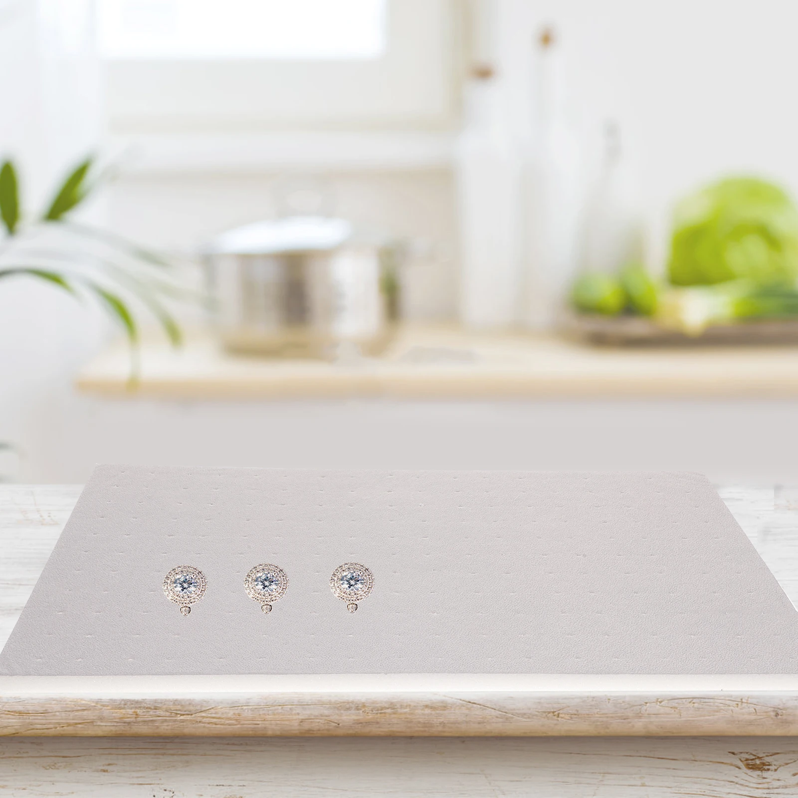 

Ear Stud Display Tray Sponge Insert For Jewelry Box Earring Holder Ring Organizer Mat Jewelry Supply Display Pad
