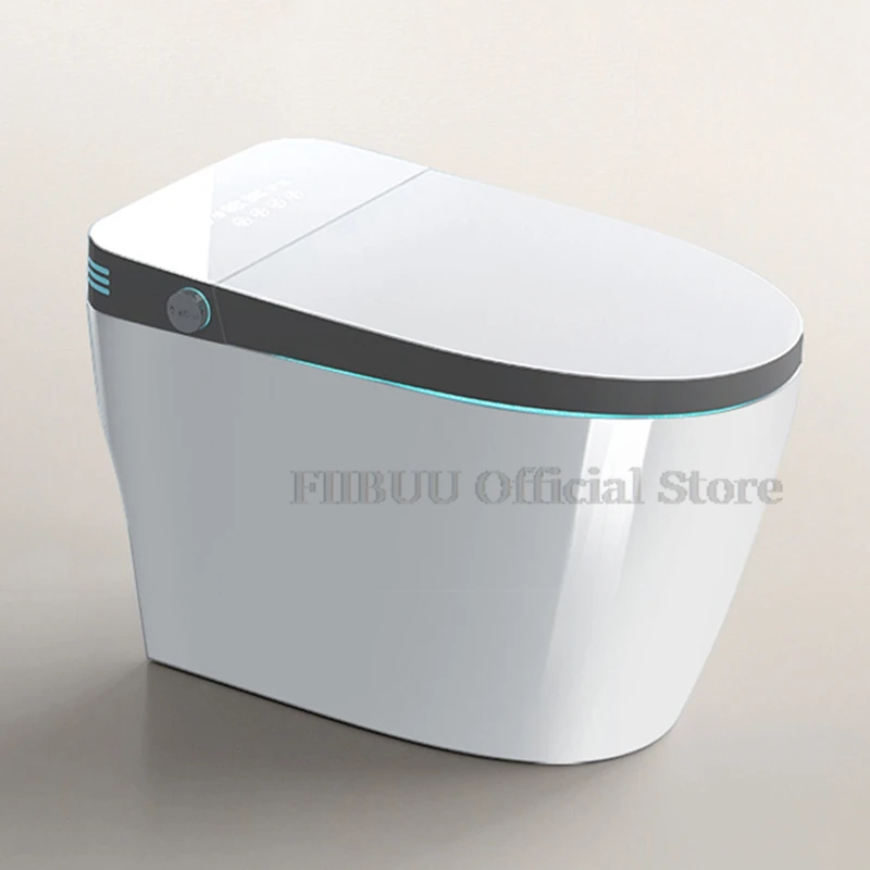 Multifunctional Smart Toilet Bidet Built-in Water Tank No Water Pressure Limit Intelligent Toilet Warm Water Dryer Night Light