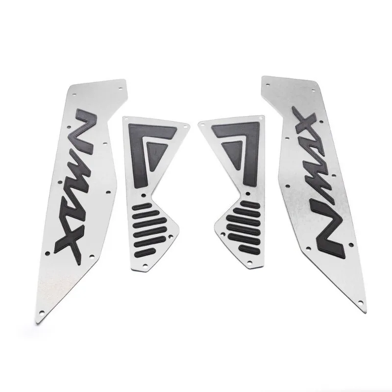 Motorcycle CNC Aluminum Alloy Modified Footrest Foot Pads Fits for Yamaha Nmax 125 155 2015-2017