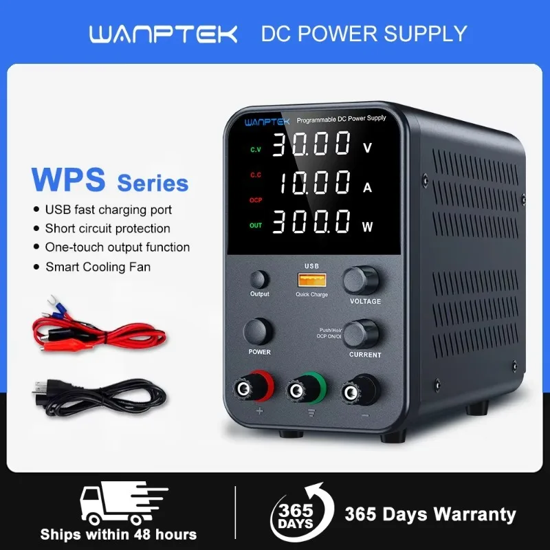 Fonte de alimentação DC de tensão estável ajustável WPS305H Fonte de alimentação de carregamento para manutenção de laptop e telefone celular