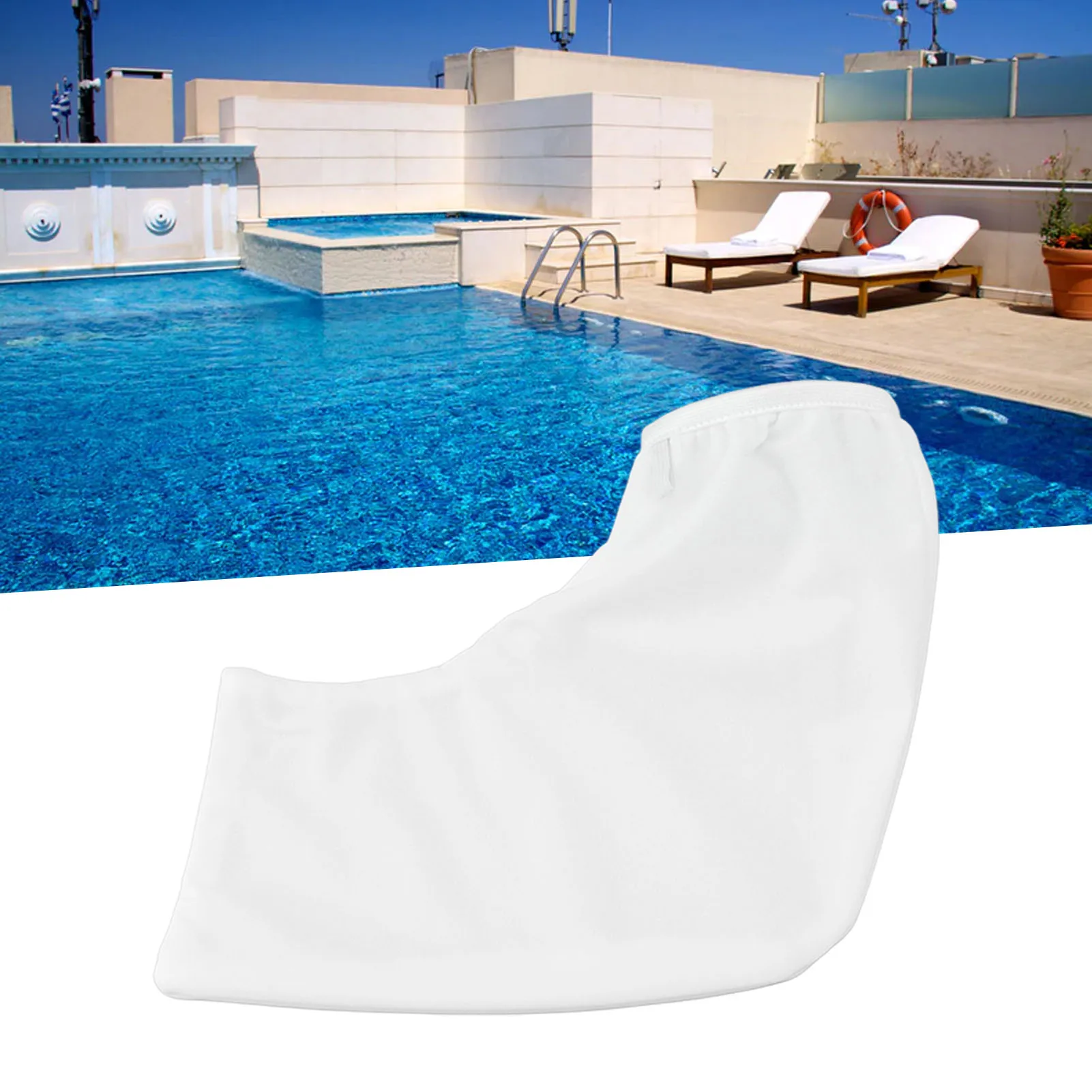 Sac filtrant en nylon aste pour aspirateur de piscine AIPER, remplacement, sans fil, filtre pilote H1, sac pour AIPER