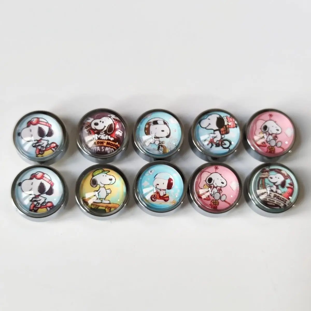 Snoopy Cartoon Cute Handmade Keycaps Creative Personality Male and Female Mechanical Keyboard Cross Shaft Keycaps Gift Wholesale