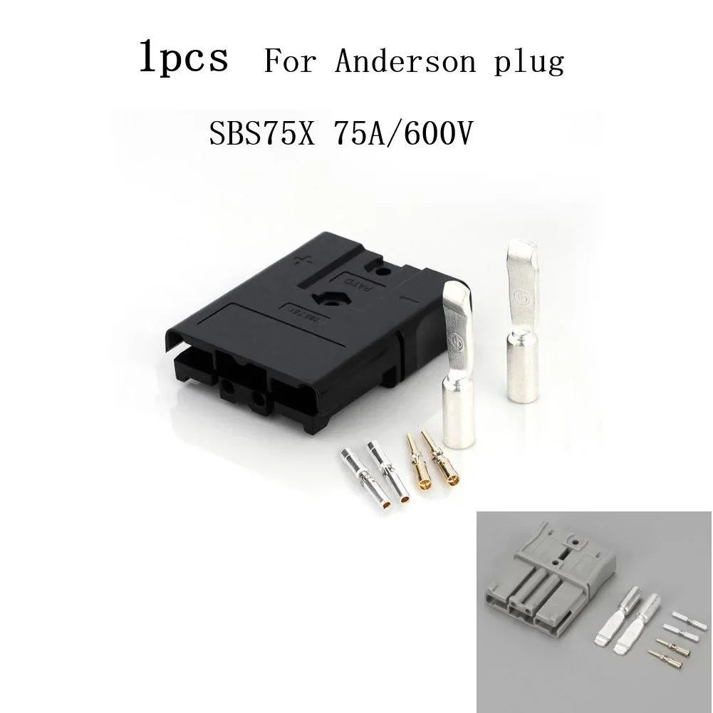 Transportation Railway/electric Forklift Sightseeing Car/storage Forklift Two-pole Connector Plug 75A Gray Lithium Battery