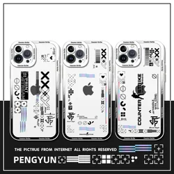 Hot Game CS GO Phone Case New Design For IPhone 16 15 14 13 12 11 Pro Max Mini Transparent Silicone Cover For Boy 2022 Fundas