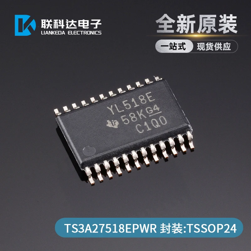 Ts3a27518epwr Screen Printing Yl518e Multiplexer Chip Package Tssop24 Brand New Original