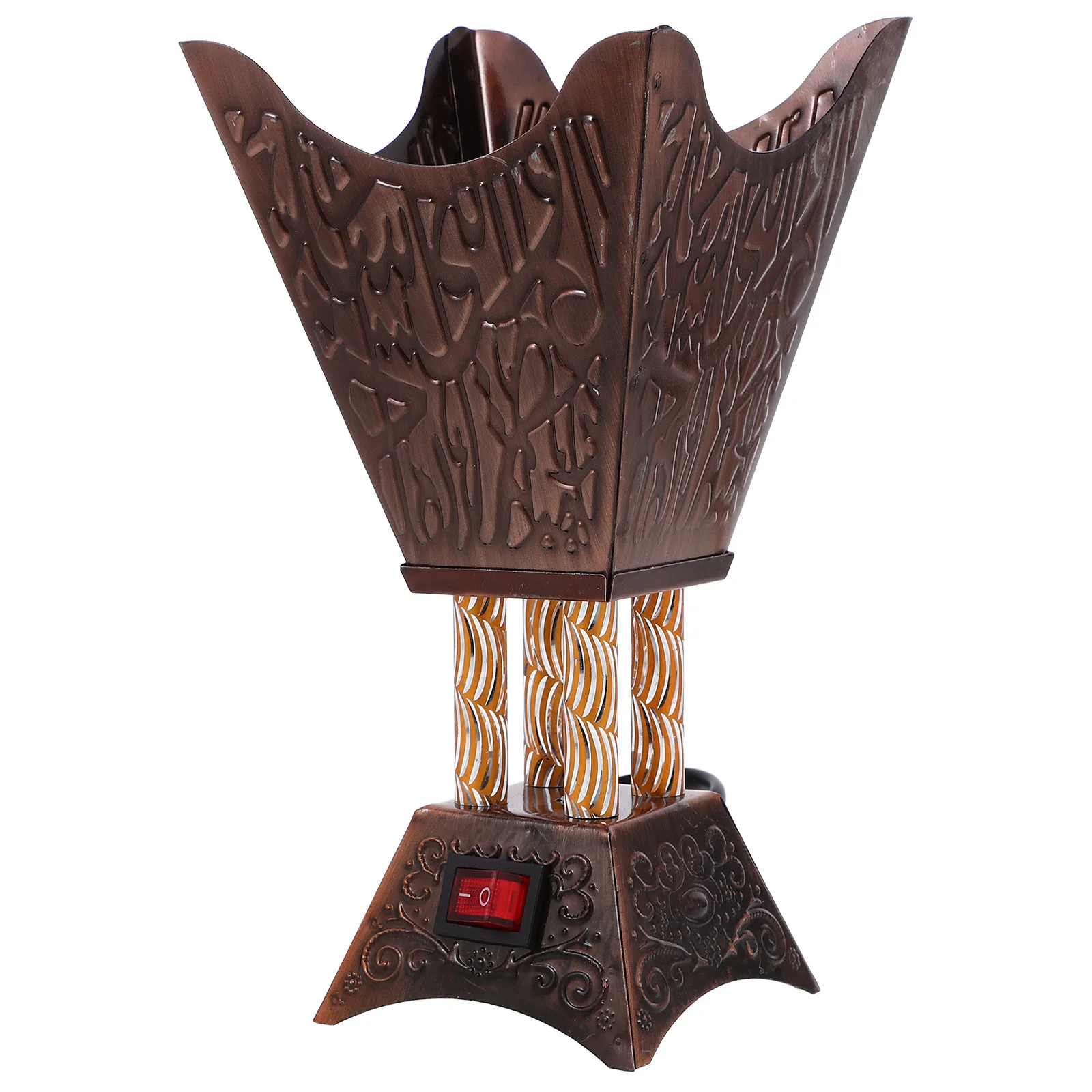 

Electric Incense Burner Middle Eastern Design Aroma Burner For Home Office Yoga Room Decorative Censer Us Plug