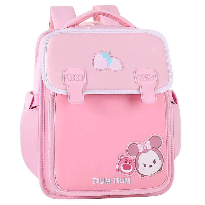 Disney New School Bag For Boys Girls Kindergarten Bag Grade 1 Primary Student Shoulder Orthopedic Backpack Kids Gifts Mochilas