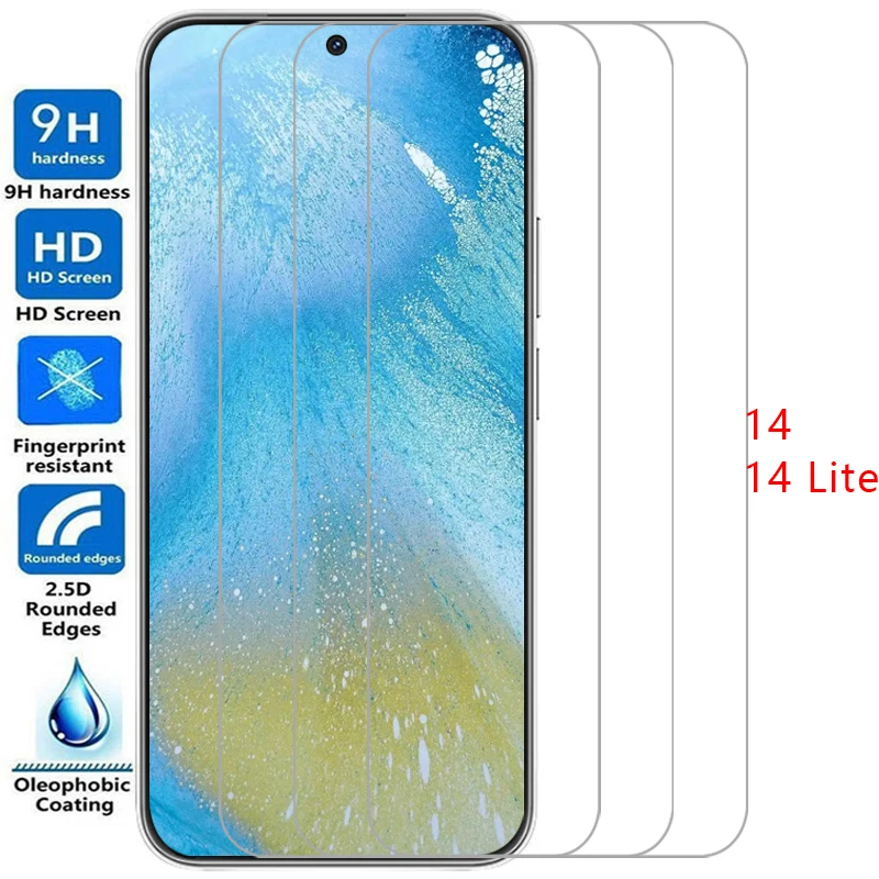 حافظة هاتف لهاتف هواوي نوفا 14 لايت من الزجاج المقسى على نوفا 14 14 لايت لايت مضاءة 5 جرام غطاء خلفي 360 هواوي نوفا 14 حافظة هواوي هاووي 14