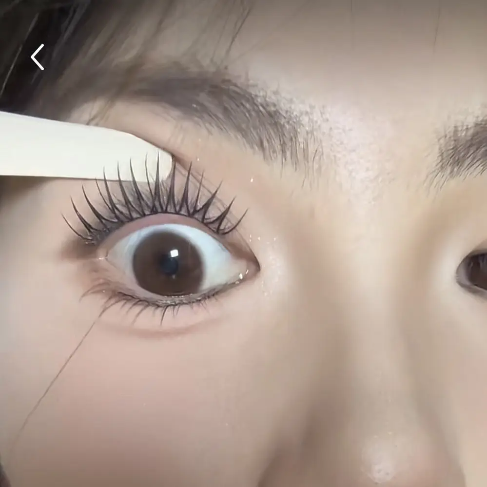 Unghie finte coreane autoadesive Ciglia individuali a forma di U Cluster D Curl Estensione ciglia naturali morbide e sottili Nessuna necessità di colla