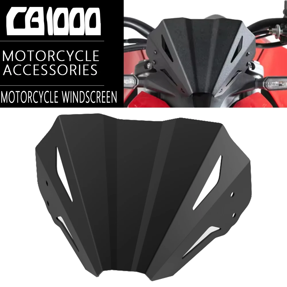 

Motorcycle Accessories Windshield Double Bubble Wind Deflector Front Fairing AluminiumCNC FOR HONDA CB1000 Hornet / SP 2025-2027