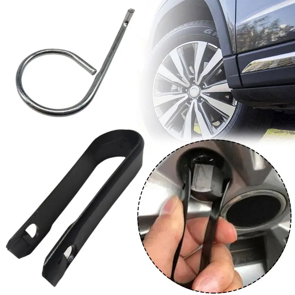 2024 New Auto Wheel Bolt Caps Puller Hook Anti-theft Removal Cover Cap Nut Extractor Removal Wheel Screw Tool Hook Cap H7l0