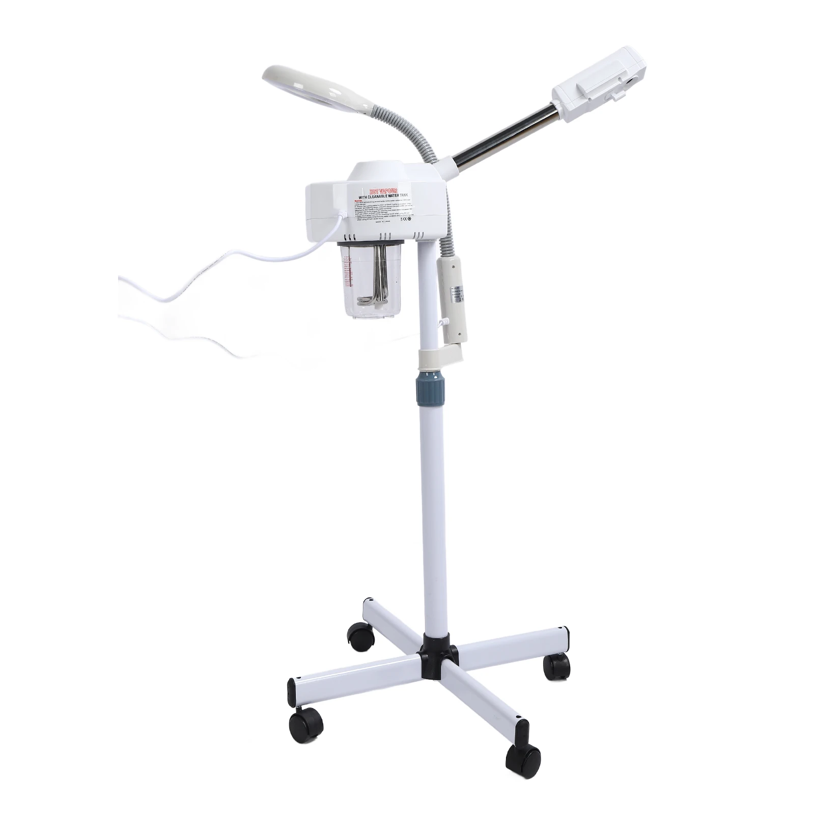 

Professional Facial Steamer 3X Magnifying Lamp Machine Spa Salon Beauty Skin Care Equipment