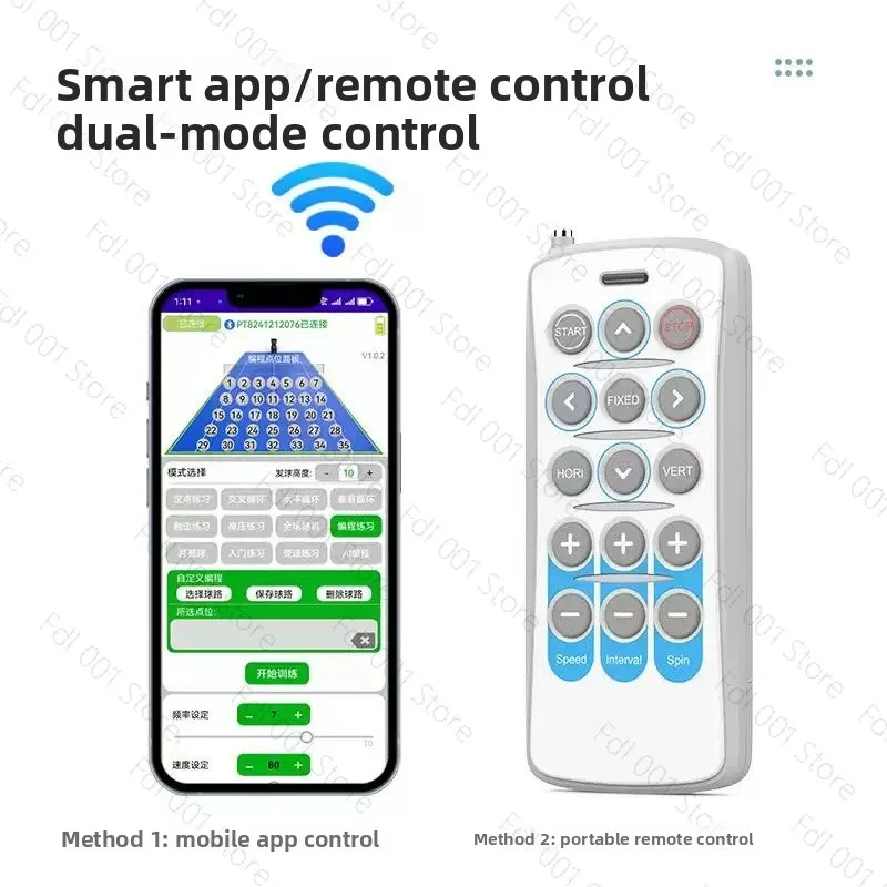 Smart Tennis Serve Machine Professional Single-Player Tennis Trainer Intelligent Coaching System for Individual Practice