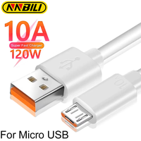 NNBILI USB Micro CableHigh Speed Fast Charging USB Cord For Samsung Galaxy S7 S6 PS4 MP3 TV Stick Andriod Phones Data Cables
