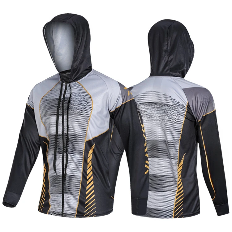 Fishing Clothing Summer Outdoor Sports Long Sleeve Breathable Quick Drying  Fishing Shirt Sunscreen Hiking Clothes
