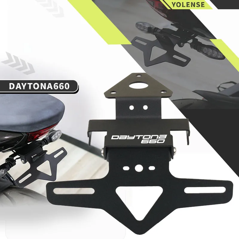 Fit For Daytona 660 2024 2025 Motorcycle License Plate Holder Fender Eliminator daytona 660 short tail