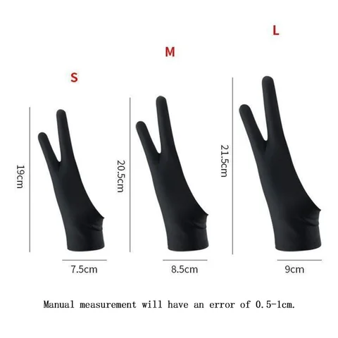 Anti-touch Painting Glove Tablet Right and Left Glove Anti-Fouling For…
