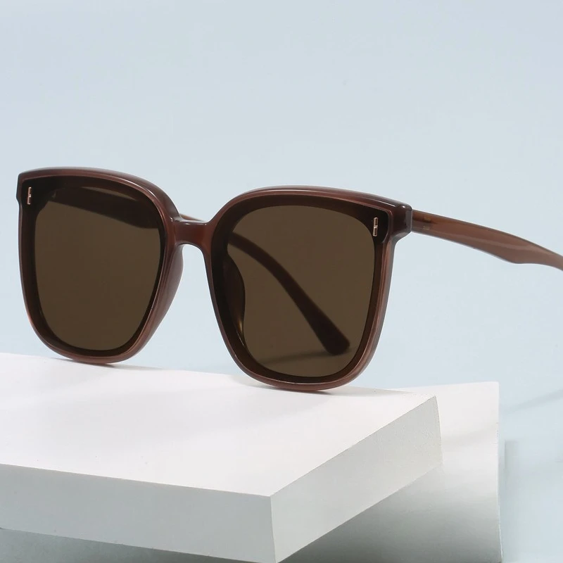 

​​2025 HD PC Polarized Sunglasses, Korean UV400 Face Slimming Unisex Luxury, Oversized Y2K Viral