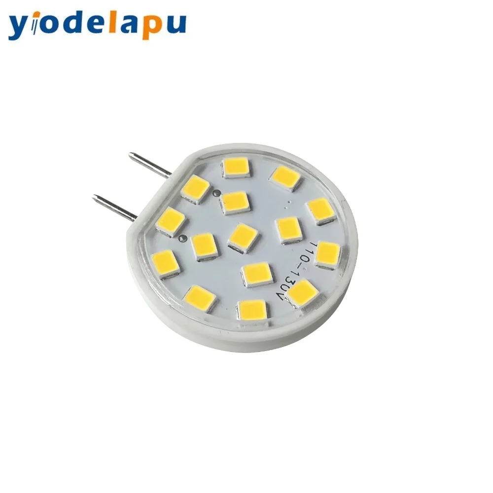 120v G8 Dimmable LED Bulb 110v  Mini LED Bulb PC ceramic Crystal LED 4000k Bulb Replace 40w Halogen