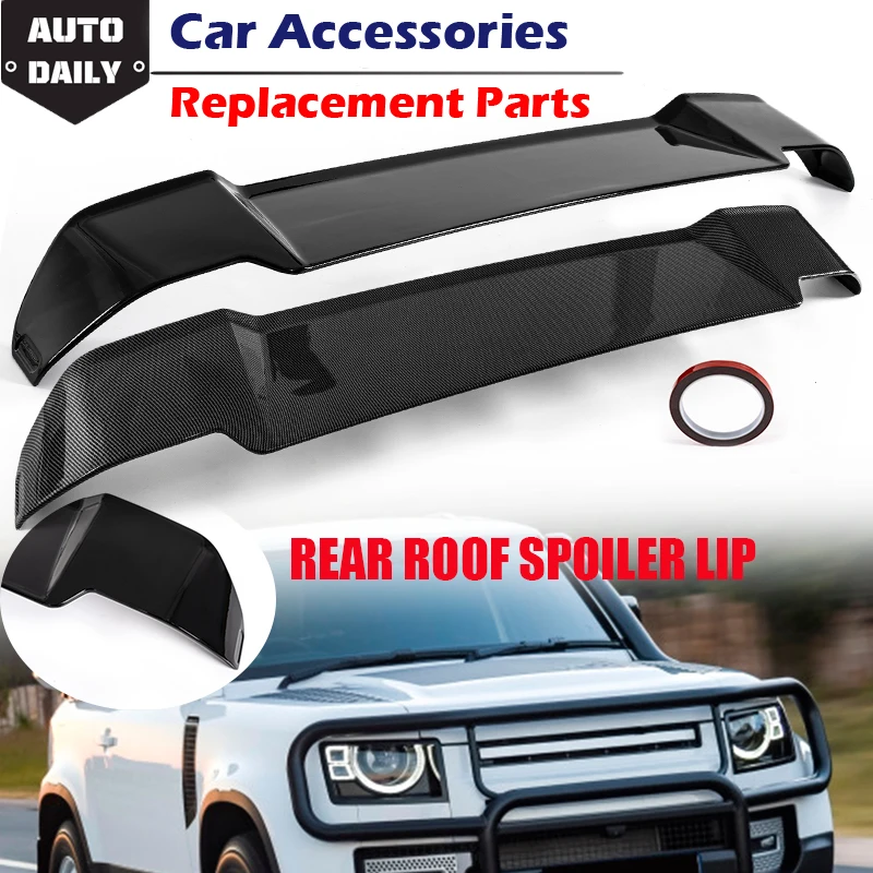 

Fit For Land Rover Defender 90 110 2020 2021 2022 2023 Car Rear Roof Trunk Lid Car Tuning Spoiler Wing Car Exterior Accessories