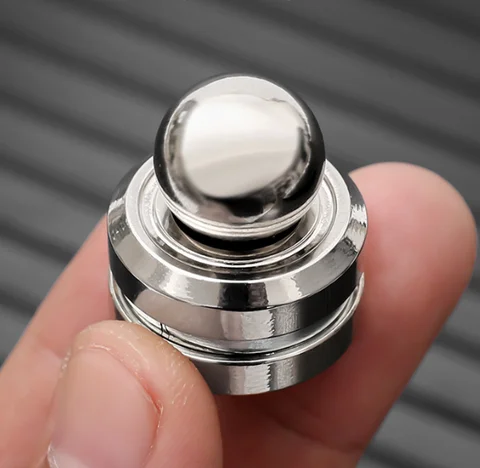 Desktop Stress Relief Fidget Toy Decompression Hypnosis Rotary Gyro Fingertip Toy Kinetic Round Spinner Leisure Gift