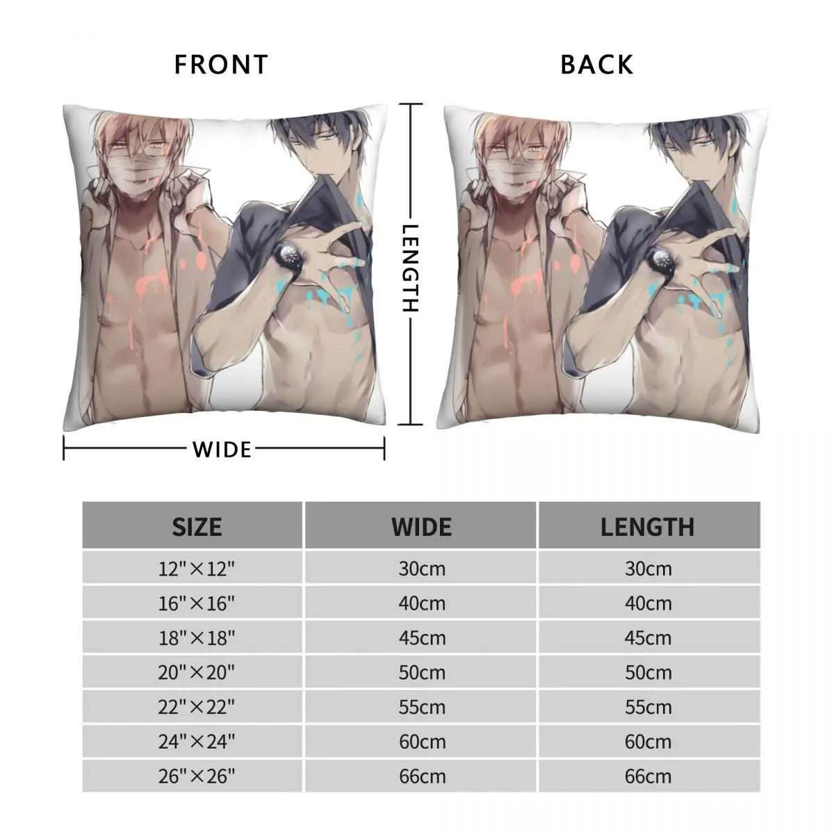 Ten Count Together Square Pillowcase Polyester Linen Velvet Pattern Zip Decor Throw Pillow Case Home Cushion Case