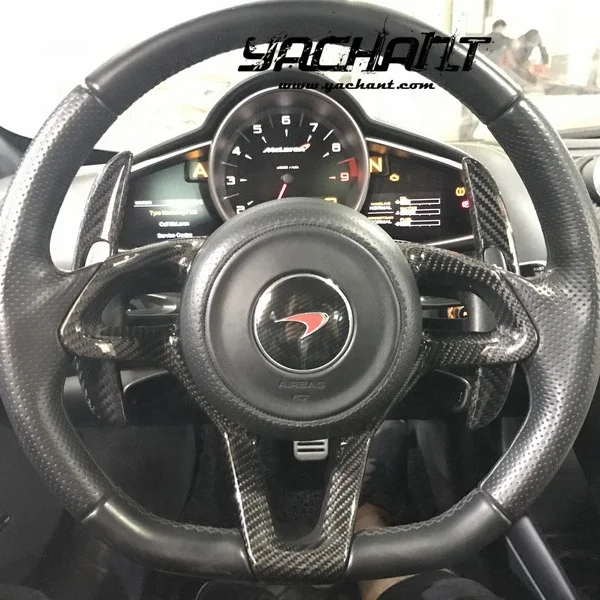 

Trade Assurance Carbon Fiber Steering Wheel Cover Fit For 2011-2014 McLaren MP4 12-C Steering Wheel Cover Bodykit