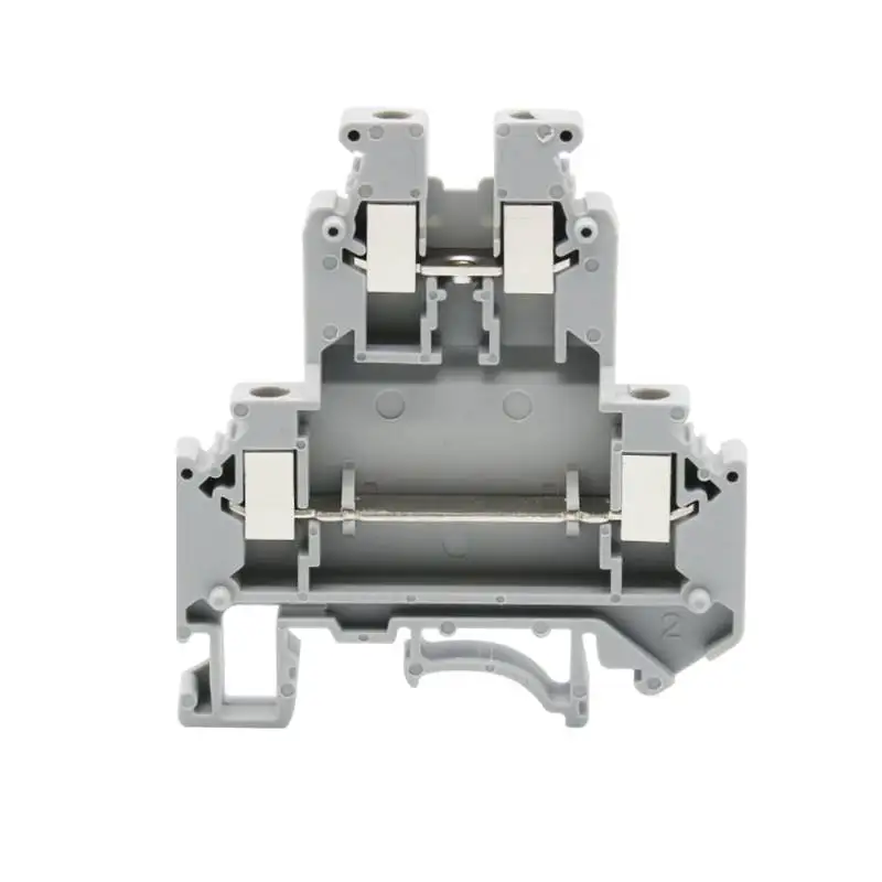 UKK3 Dual Layer DIN Rail Screw Clamp Terminal Blocks